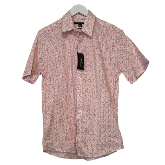 Michael Kors Men’s Slim Fit Button Down Top, Medium - Picture 1 of 11